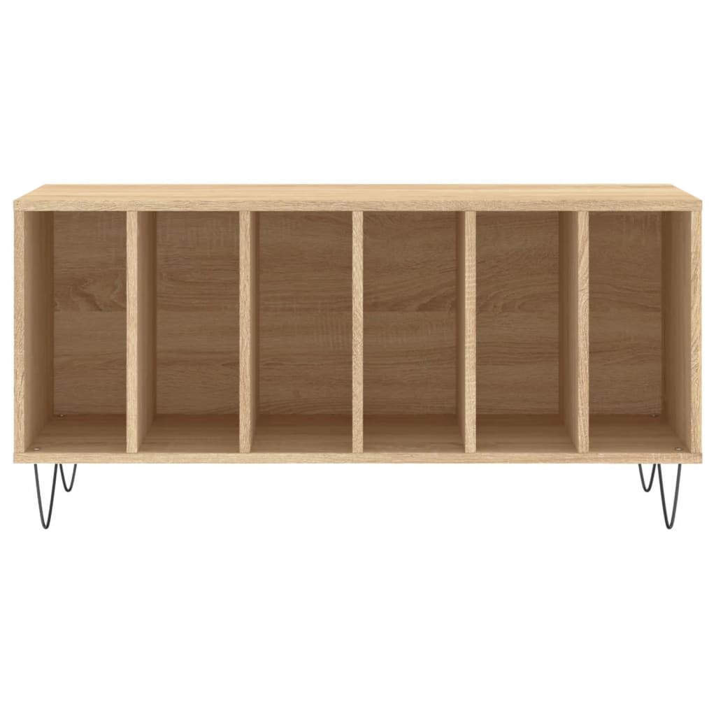 Έπιπλο Δίσκων Sonoma Δρυς 100x38x48 εκ. από Επεξεργασμένο Ξύλο - Pakobazaar