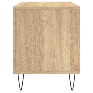 Έπιπλο Δίσκων Sonoma Δρυς 100x38x48 εκ. από Επεξεργασμένο Ξύλο - Pakobazaar