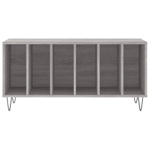 Έπιπλο Δίσκων Γκρι Sonoma 100x38x48 εκ. από Επεξεργασμένο Ξύλο