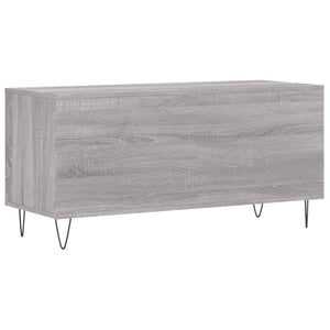 Έπιπλο Δίσκων Γκρι Sonoma 100x38x48 εκ. από Επεξεργασμένο Ξύλο