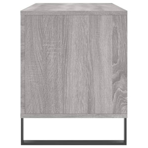 Έπιπλο Δίσκων Γκρι Sonoma 100x38x48 εκ. από Επεξεργασμένο Ξύλο