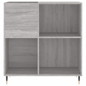 Δισκοθήκη Γκρι Sonoma 84,5 x 38 x 89 εκ. από Επεξεργασμένο Ξύλο - Pakobazaar