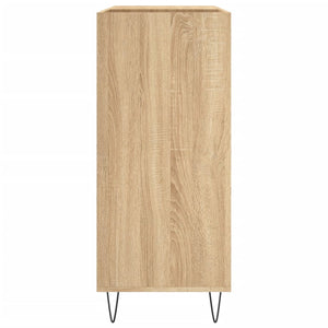 Δισκοθήκη Sonoma Δρυς 84,5 x 38 x 89 εκ. από Επεξεργασμένο Ξύλο - Pakobazaar