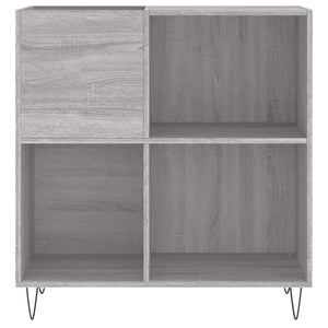 Δισκοθήκη Γκρι Sonoma 84,5 x 38 x 89 εκ. από Επεξεργασμένο Ξύλο - Pakobazaar