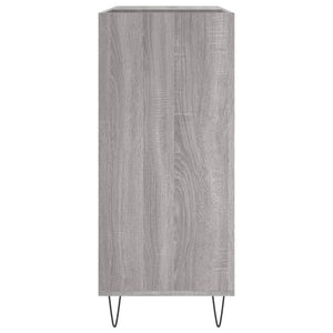 Δισκοθήκη Γκρι Sonoma 84,5 x 38 x 89 εκ. από Επεξεργασμένο Ξύλο - Pakobazaar