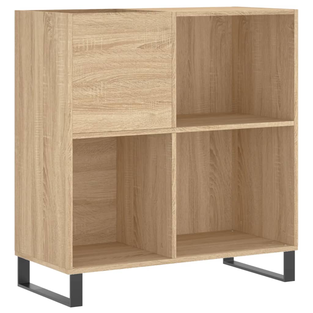 Δισκοθήκη Sonoma Δρυς 84,5 x 38 x 89 εκ. από Επεξεργασμένο Ξύλο - Pakobazaar