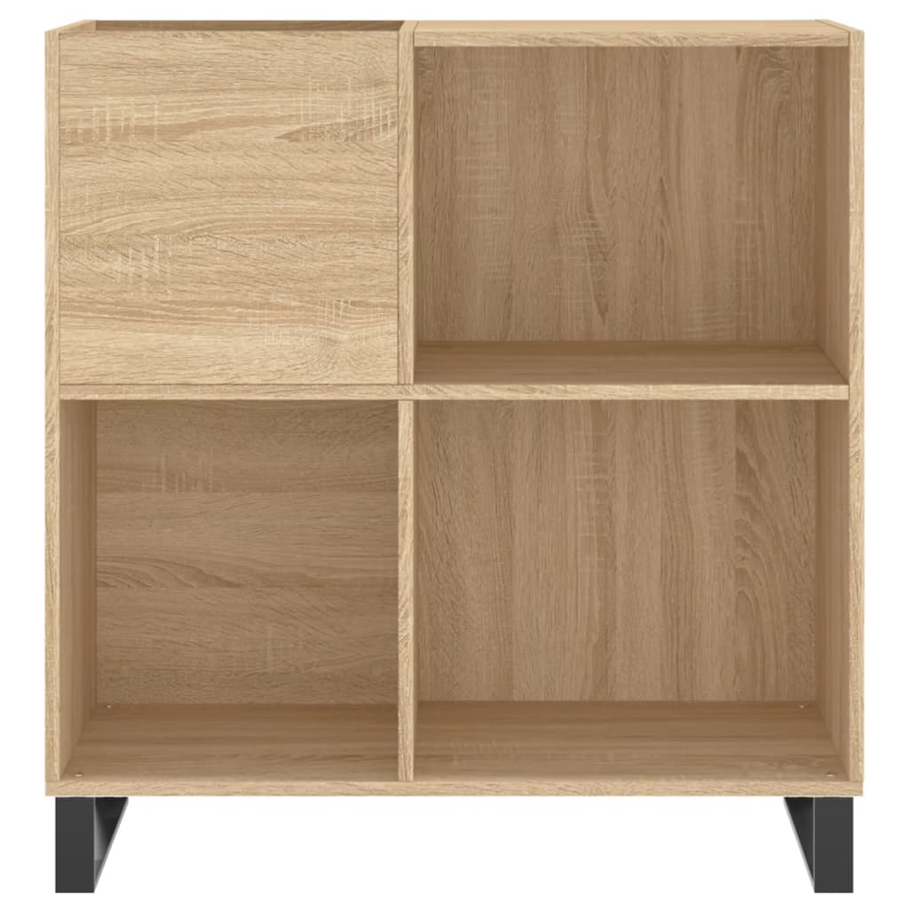 Δισκοθήκη Sonoma Δρυς 84,5 x 38 x 89 εκ. από Επεξεργασμένο Ξύλο - Pakobazaar