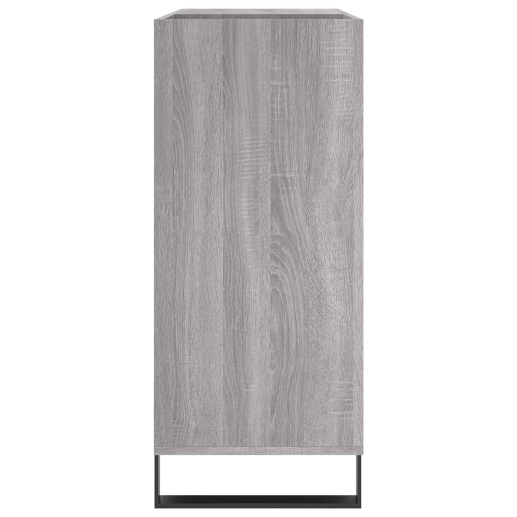 Δισκοθήκη Γκρι Sonoma 84,5 x 38 x 89 εκ. από Επεξεργασμένο Ξύλο