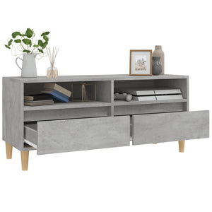 Έπιπλο Τηλεόρασης Γκρι Σκυρ. 100 x 34,5 x 44,5 εκ. Επεξ. Ξύλο