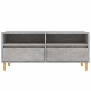 Έπιπλο Τηλεόρασης Γκρι Σκυρ. 100 x 34,5 x 44,5 εκ. Επεξ. Ξύλο