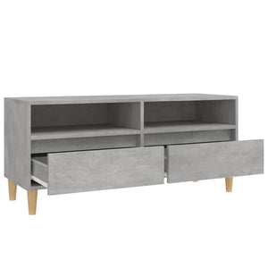 Έπιπλο Τηλεόρασης Γκρι Σκυρ. 100 x 34,5 x 44,5 εκ. Επεξ. Ξύλο