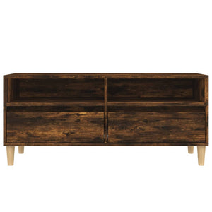 Έπιπλο Τηλεόρασης Καπνιστή Δρυς 100x34,5x44,5 εκ. Επεξ. Ξύλο - Pakobazaar