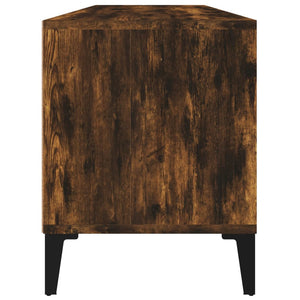 Έπιπλο Τηλεόρασης Καπνιστή Δρυς 100x34,5x44,5 εκ. Επεξ. Ξύλο