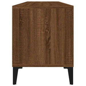 Έπιπλο Τηλεόρασης Καφέ Δρυς 100x34,5x44,5 εκ. Επεξεργ. Ξύλο