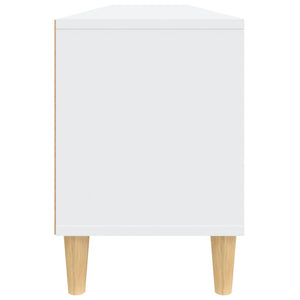 Έπιπλο Τηλεόρασης Λευκό 150x30x44,5 εκ. Επεξεργασμένο Ξύλο