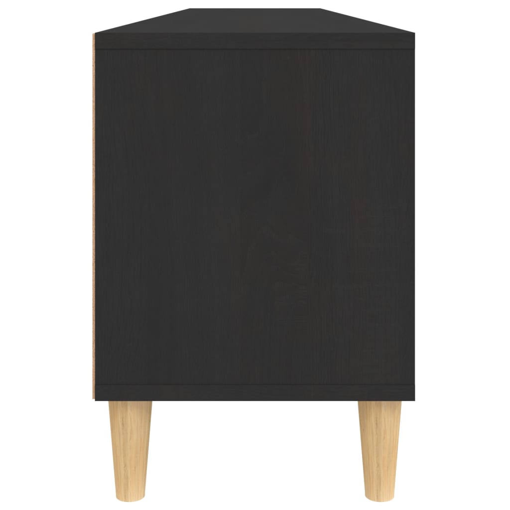 Έπιπλο Τηλεόρασης Μαύρο 150x30x44,5 εκ. Επεξεργασμένο Ξύλο - Pakobazaar