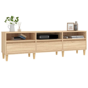 Έπιπλο Τηλεόρασης Sonoma Δρυς 150x30x44,5 εκ. Επεξ. Ξύλο - Pakobazaar