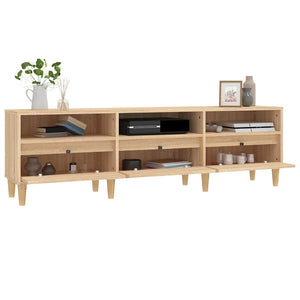 Έπιπλο Τηλεόρασης Sonoma Δρυς 150x30x44,5 εκ. Επεξ. Ξύλο - Pakobazaar