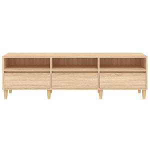 Έπιπλο Τηλεόρασης Sonoma Δρυς 150x30x44,5 εκ. Επεξ. Ξύλο - Pakobazaar