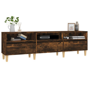 Έπιπλο Τηλεόρασης Καπνιστή Δρυς 150x30x44,5 εκ. Επεξ. Ξύλο