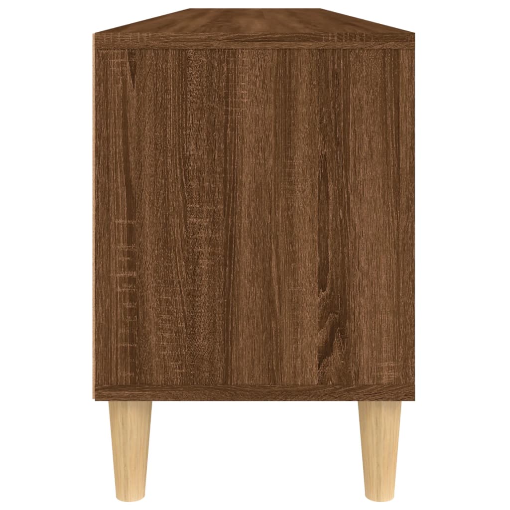 Έπιπλο Τηλεόρασης Καφέ Δρυς 150x30x44,5 εκ. Επεξεργασμένο Ξύλο