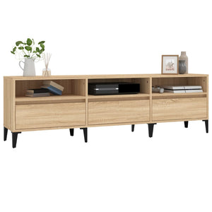 Έπιπλο Τηλεόρασης Sonoma Δρυς 150x30x44,5 εκ. Επεξ. Ξύλο - Pakobazaar