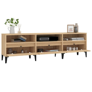 Έπιπλο Τηλεόρασης Sonoma Δρυς 150x30x44,5 εκ. Επεξ. Ξύλο - Pakobazaar