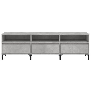 Έπιπλο Τηλεόρασης Γκρι Σκυρ. 150x30x44,5 εκ. Επεξ. Ξύλο - Pakobazaar