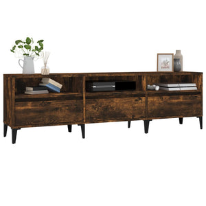 Έπιπλο Τηλεόρασης Καπνιστή Δρυς 150x30x44,5 εκ. Επεξ. Ξύλο - Pakobazaar