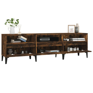 Έπιπλο Τηλεόρασης Καπνιστή Δρυς 150x30x44,5 εκ. Επεξ. Ξύλο - Pakobazaar