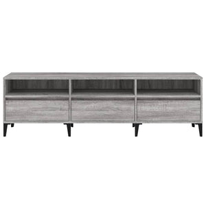 Έπιπλο Τηλεόρασης Γκρι Sonoma 150x30x44,5 εκ. από Επεξεργ. Ξύλο - Pakobazaar