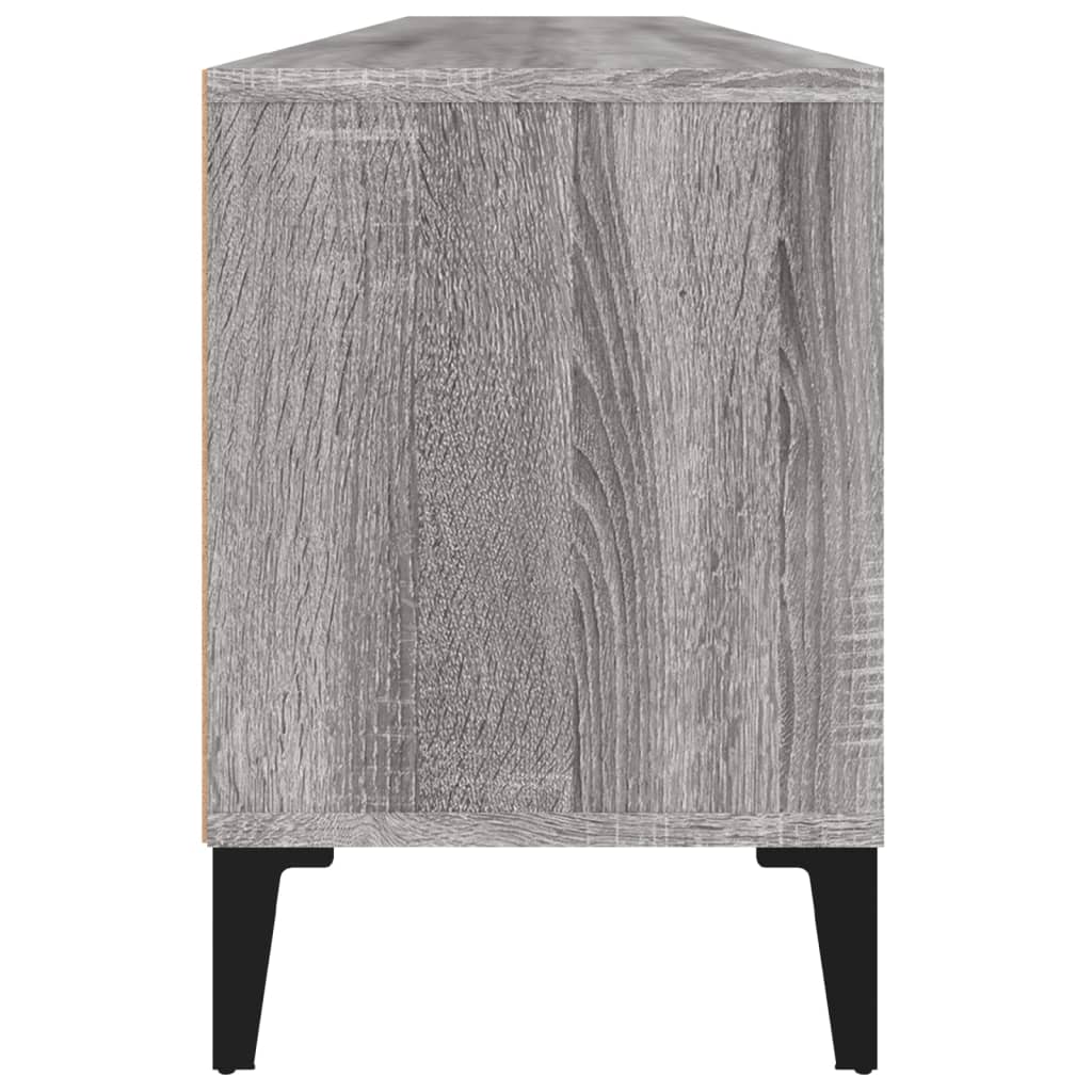 Έπιπλο Τηλεόρασης Γκρι Sonoma 150x30x44,5 εκ. από Επεξεργ. Ξύλο - Pakobazaar