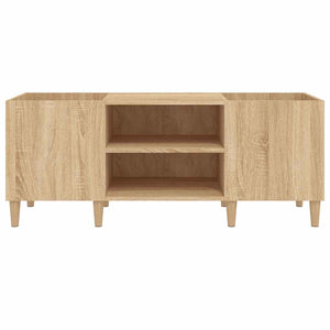 Ντουλάπι δίσκων Sonoma Δρυς 121 x 38 x 48 εκ. από επεξεργασμένο ξύλο - Pakobazaar