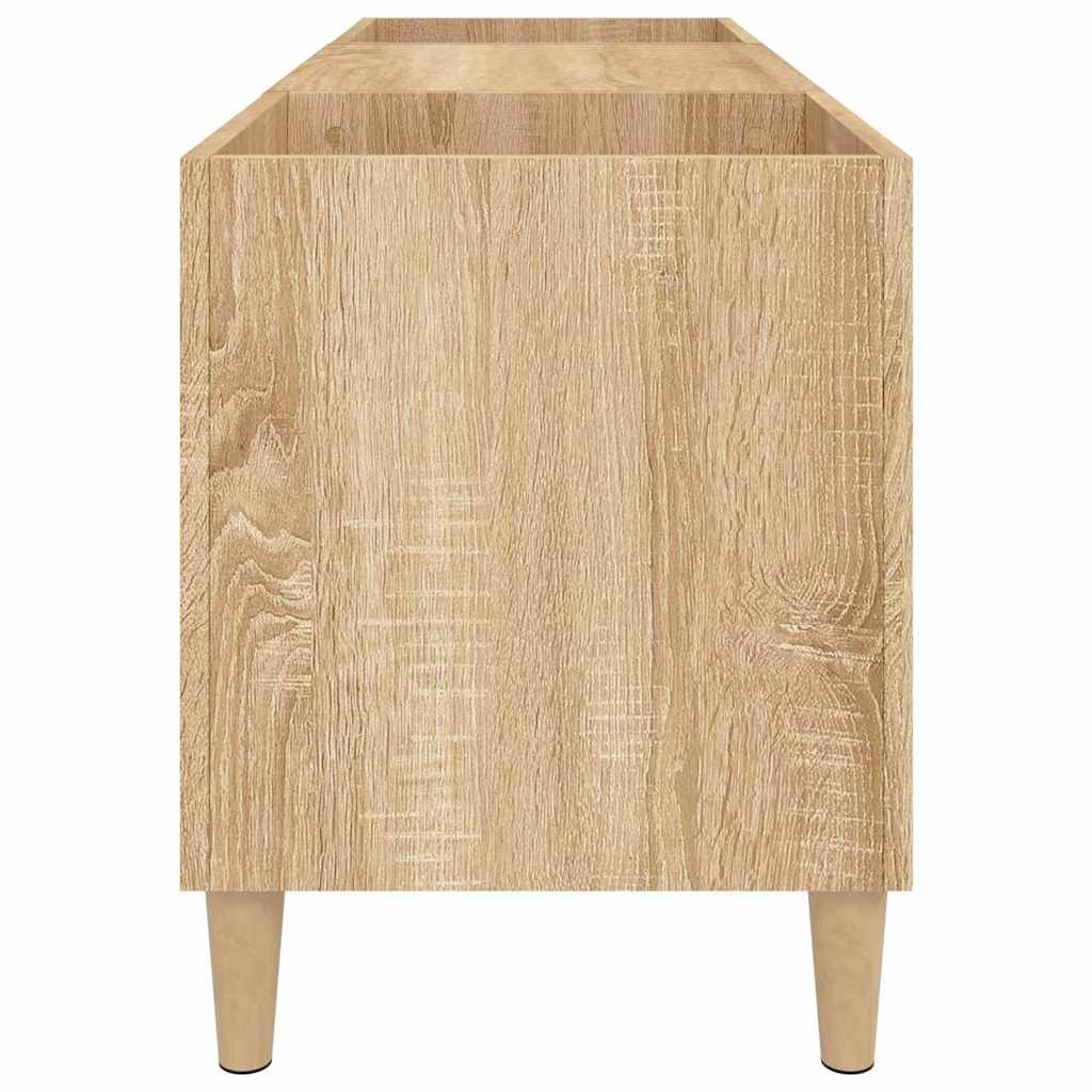 Ντουλάπι δίσκων Sonoma Δρυς 121 x 38 x 48 εκ. από επεξεργασμένο ξύλο - Pakobazaar