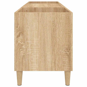 Ντουλάπι δίσκων Sonoma Δρυς 121 x 38 x 48 εκ. από επεξεργασμένο ξύλο - Pakobazaar