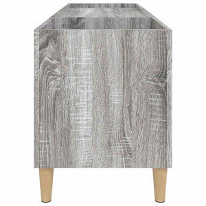 Δισκοθήκη Γκρι Sonoma 121 x 38 x 48 εκ. από Επεξεργασμένο Ξύλο - Pakobazaar