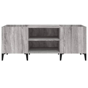 Δισκοθήκη Γκρι Sonoma 121 x 38 x 48 εκ. από Επεξεργασμένο Ξύλο