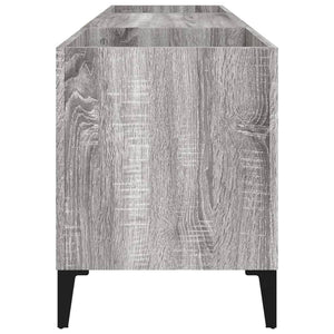 Δισκοθήκη Γκρι Sonoma 121 x 38 x 48 εκ. από Επεξεργασμένο Ξύλο