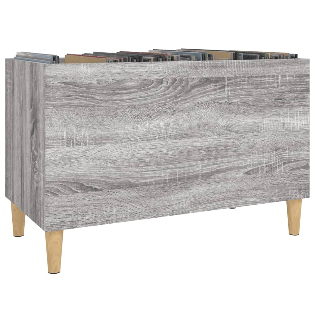 Δισκοθήκη Γκρι Sonoma 74,5 x 38 x 48 εκ. από Επεξεργασμένο Ξύλο