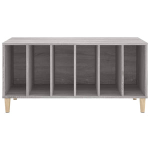 Έπιπλο Δίσκων Γκρι Sonoma 100x38x48 εκ. από Επεξεργασμένο Ξύλο