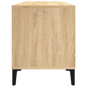 Έπιπλο Δίσκων Sonoma Δρυς 100x38x48 εκ. από Επεξεργασμένο Ξύλο - Pakobazaar