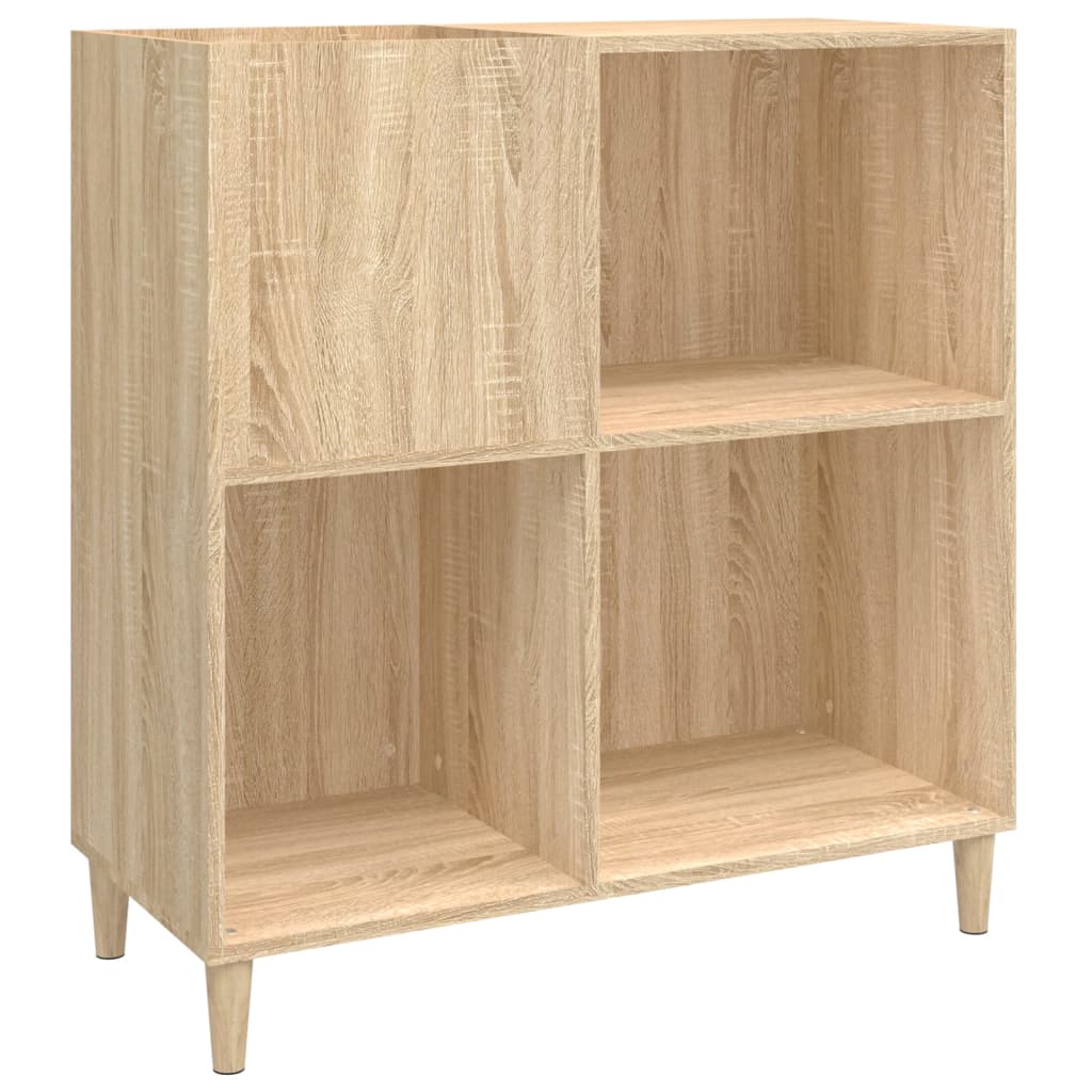 Δισκοθήκη Sonoma Δρυς 84,5 x 38 x 89 εκ. από Επεξεργασμένο Ξύλο - Pakobazaar
