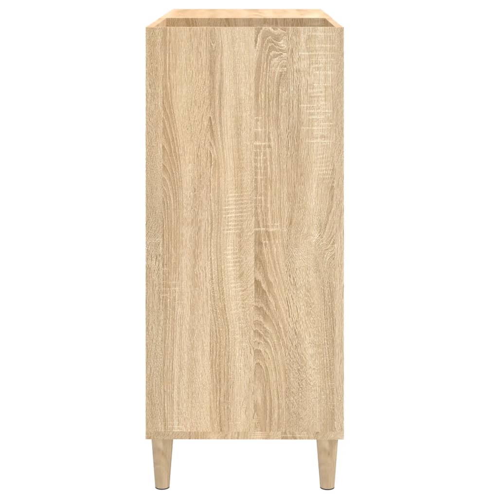 Δισκοθήκη Sonoma Δρυς 84,5 x 38 x 89 εκ. από Επεξεργασμένο Ξύλο - Pakobazaar