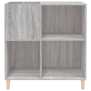 Δισκοθήκη Γκρι Sonoma 84,5 x 38 x 89 εκ. από Επεξεργασμένο Ξύλο