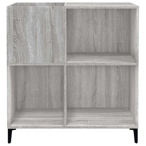 Δισκοθήκη Γκρι Sonoma 84,5 x 38 x 89 εκ. από Επεξεργασμένο Ξύλο