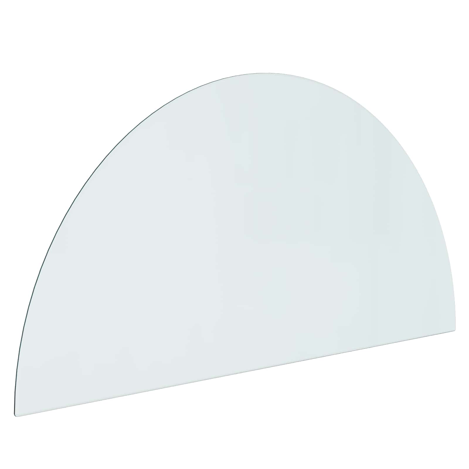 Πλάκα Γυαλιού Τζακιού Διαφανές 1200 x 600 mm Γυαλί - Pakobazaar