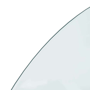 Πλάκα Γυαλιού Τζακιού Διαφανές 1200 x 500 mm Γυαλί - Pakobazaar