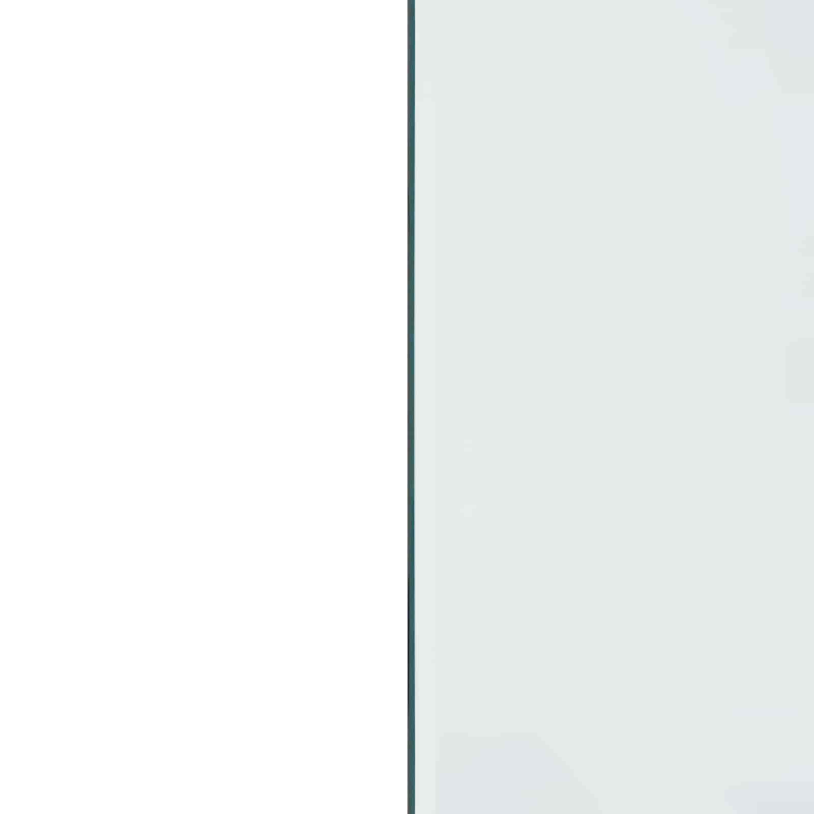 Πλάκα Γυαλιού Τζακιού Διαφανές 100 x 50 cm Γυαλί - Pakobazaar