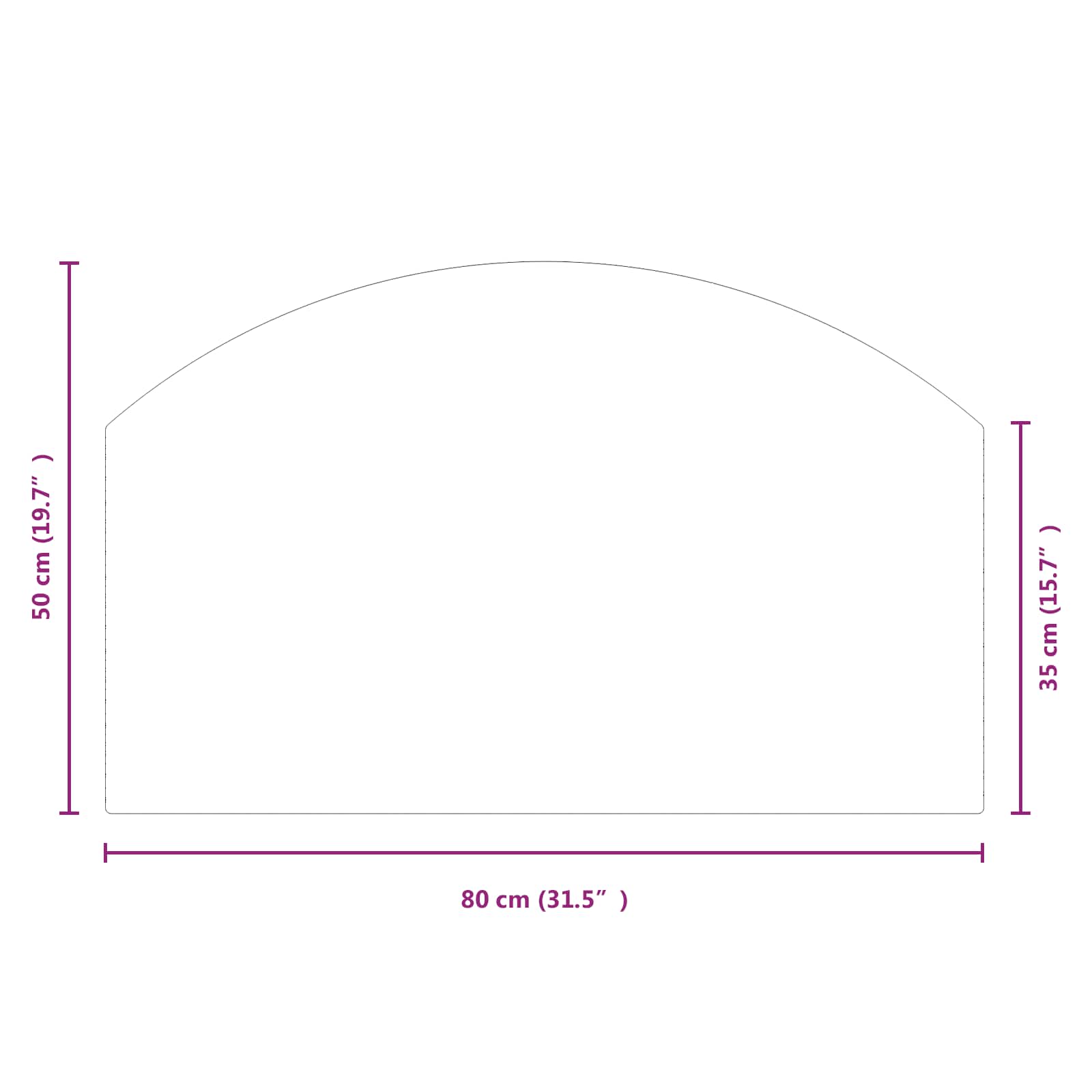 Πλάκα Γυαλιού Τζακιού Διαφανές 80 x 50 cm Γυαλί - Pakobazaar