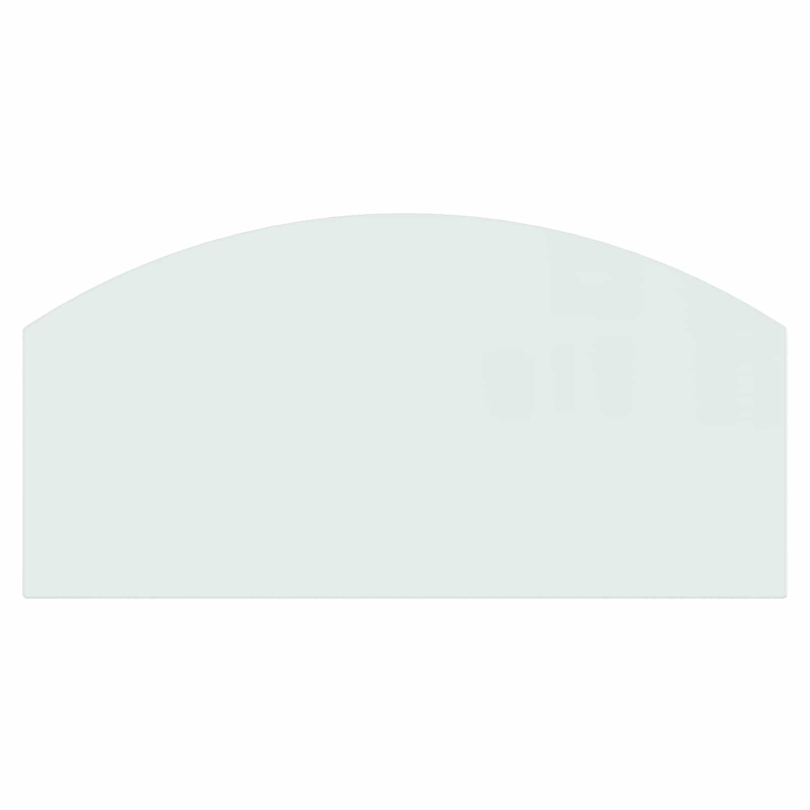 Πλάκα Γυαλιού Τζακιού Διαφανές 100 x 50 cm Γυαλί - Pakobazaar